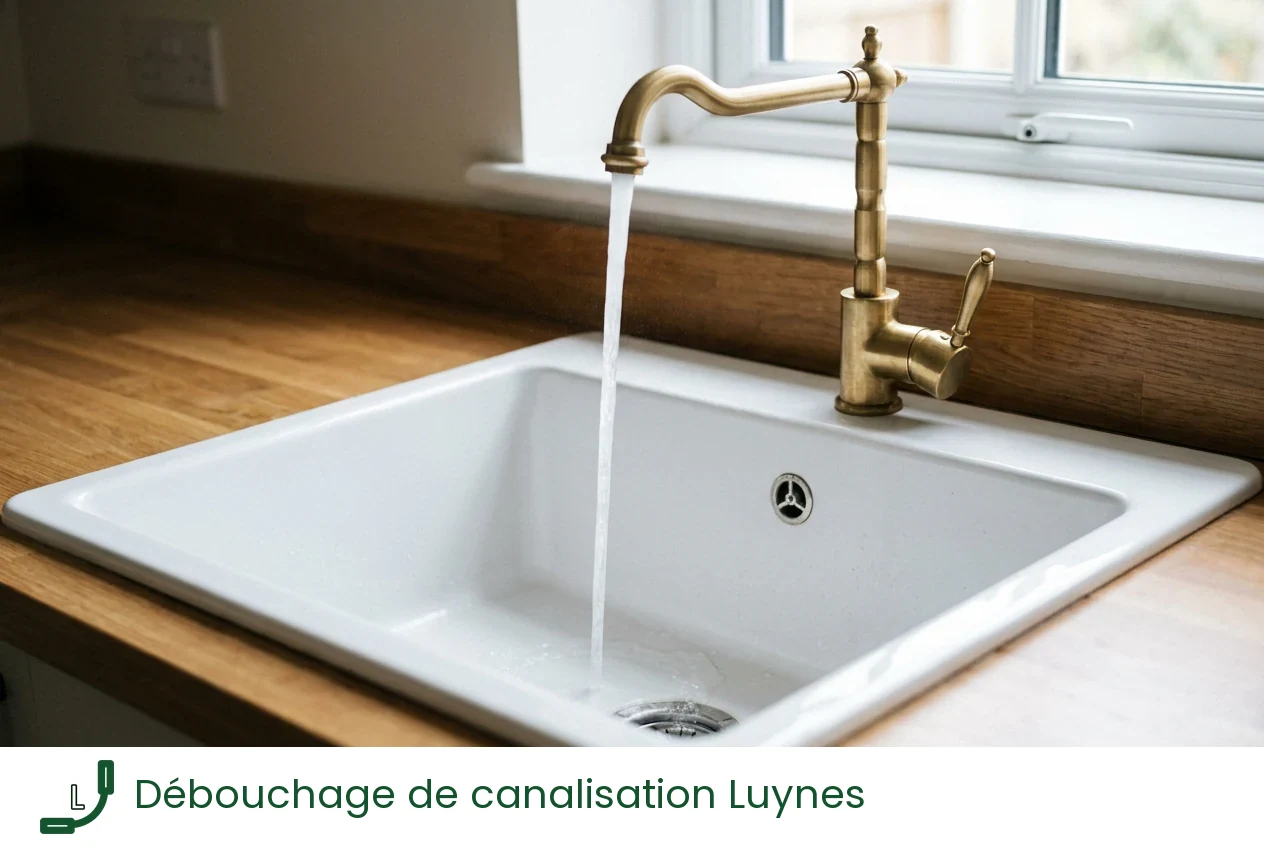 Débouchage de canalisation à Luynes
