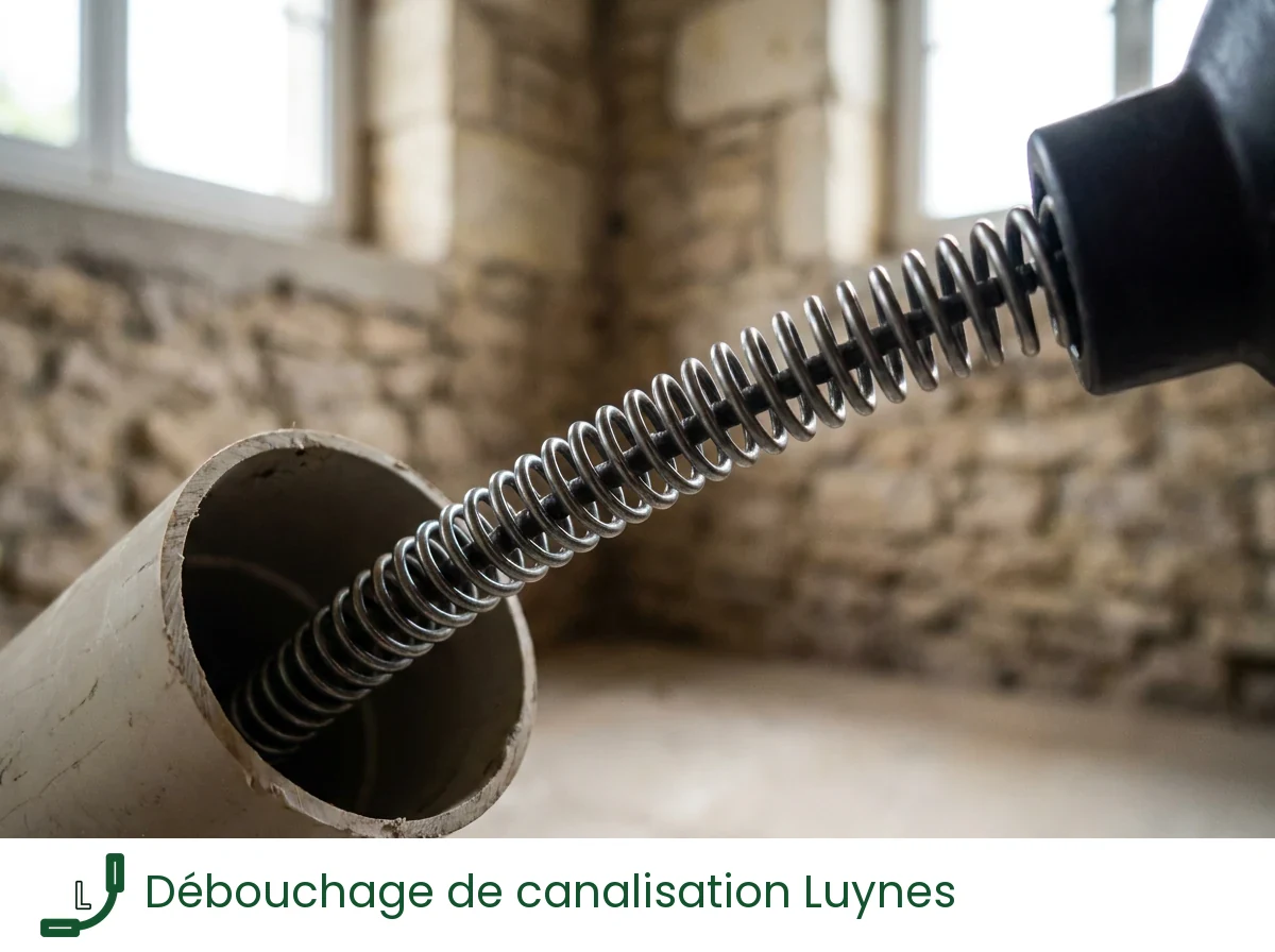Débouchage de canalisation à Luynes