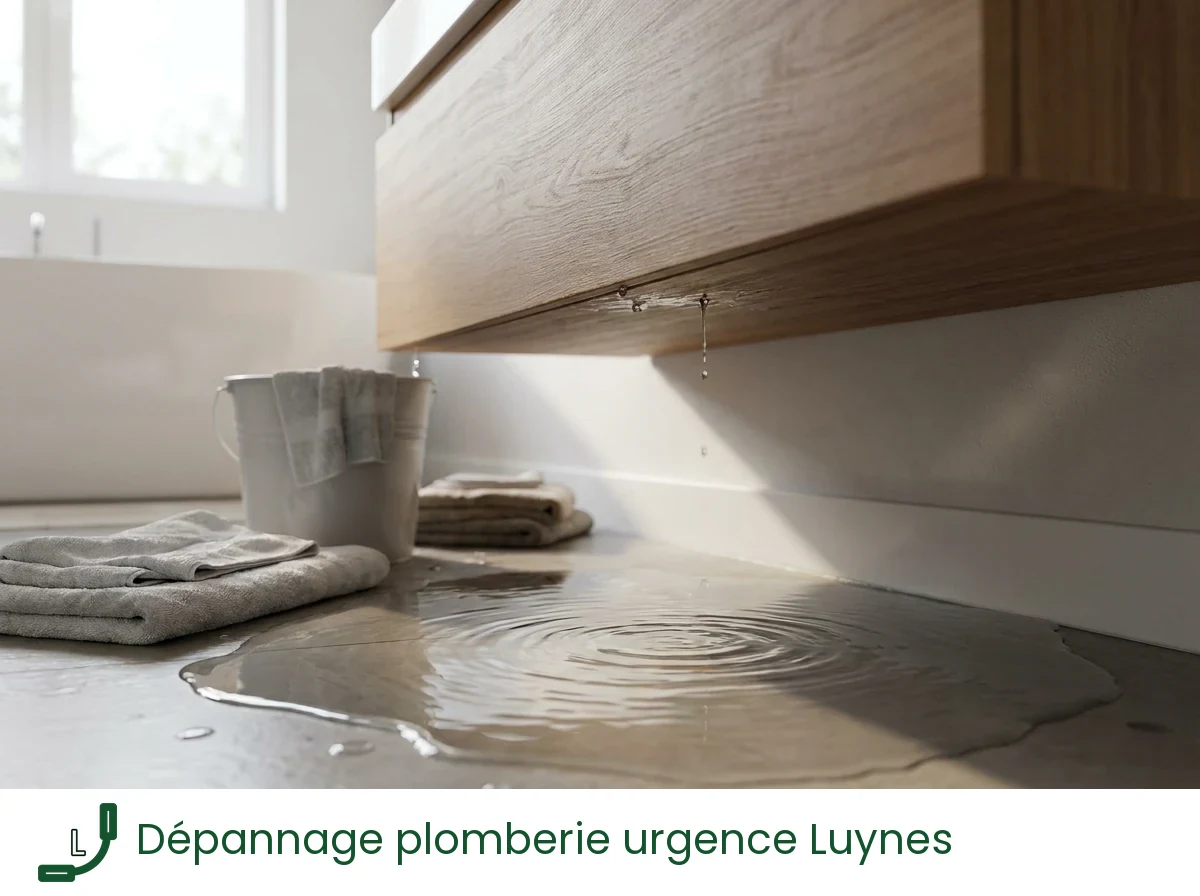 Dépannage plomberie urgence à Luynes