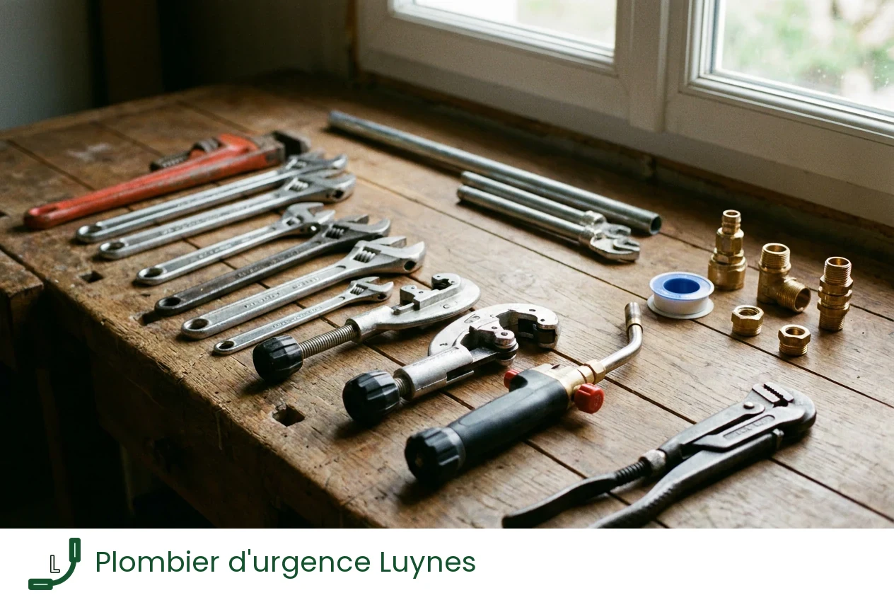 Plombier d'urgence à Luynes