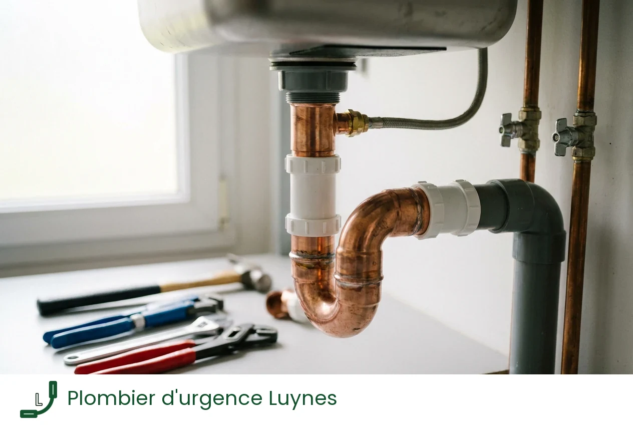 Plombier d'urgence à Luynes