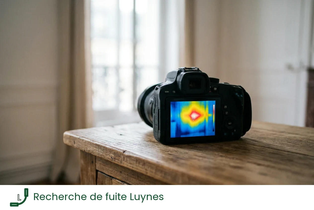 Recherche de fuite à Luynes