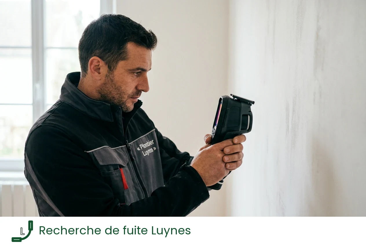 Recherche de fuite à Luynes