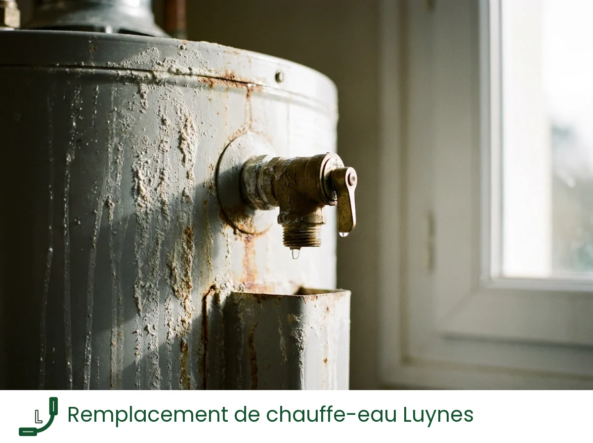 Remplacement de chauffe-eau à Luynes