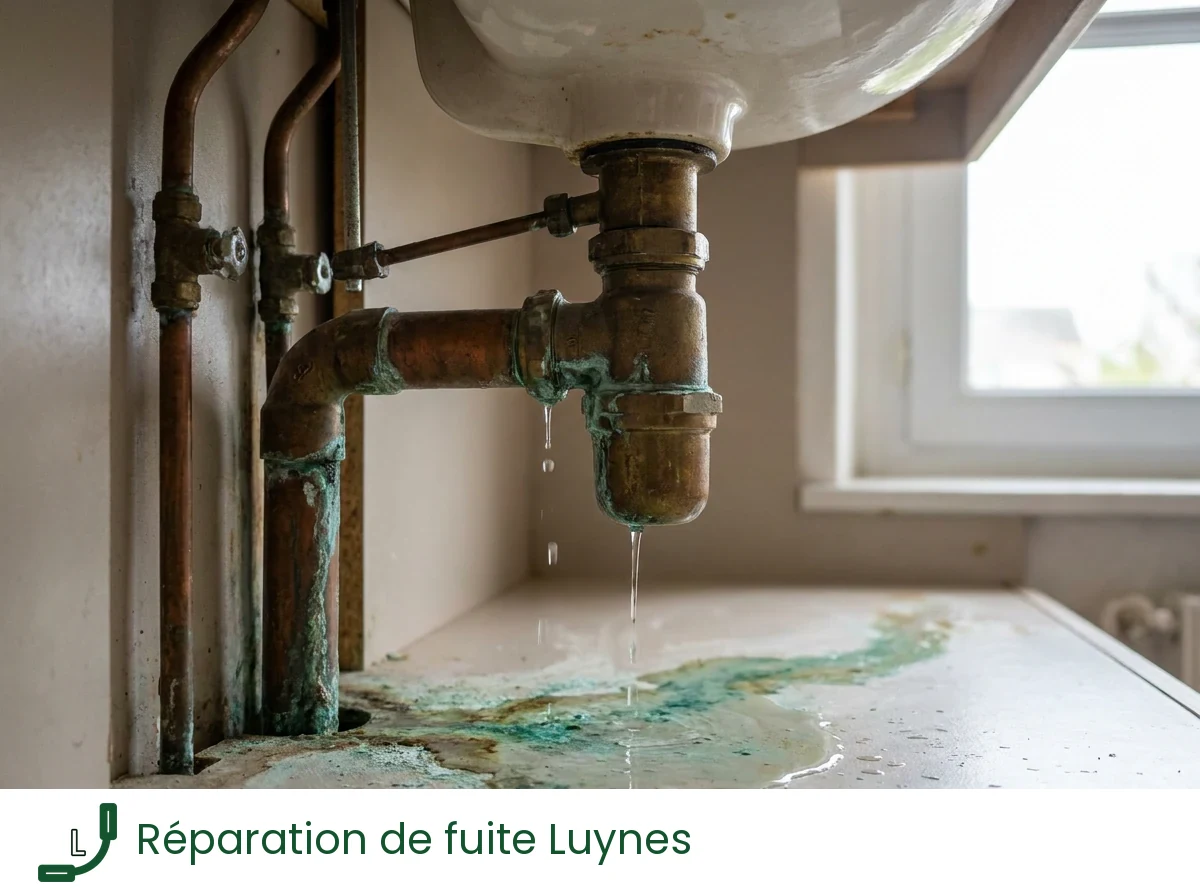 Réparation de fuite à Luynes
