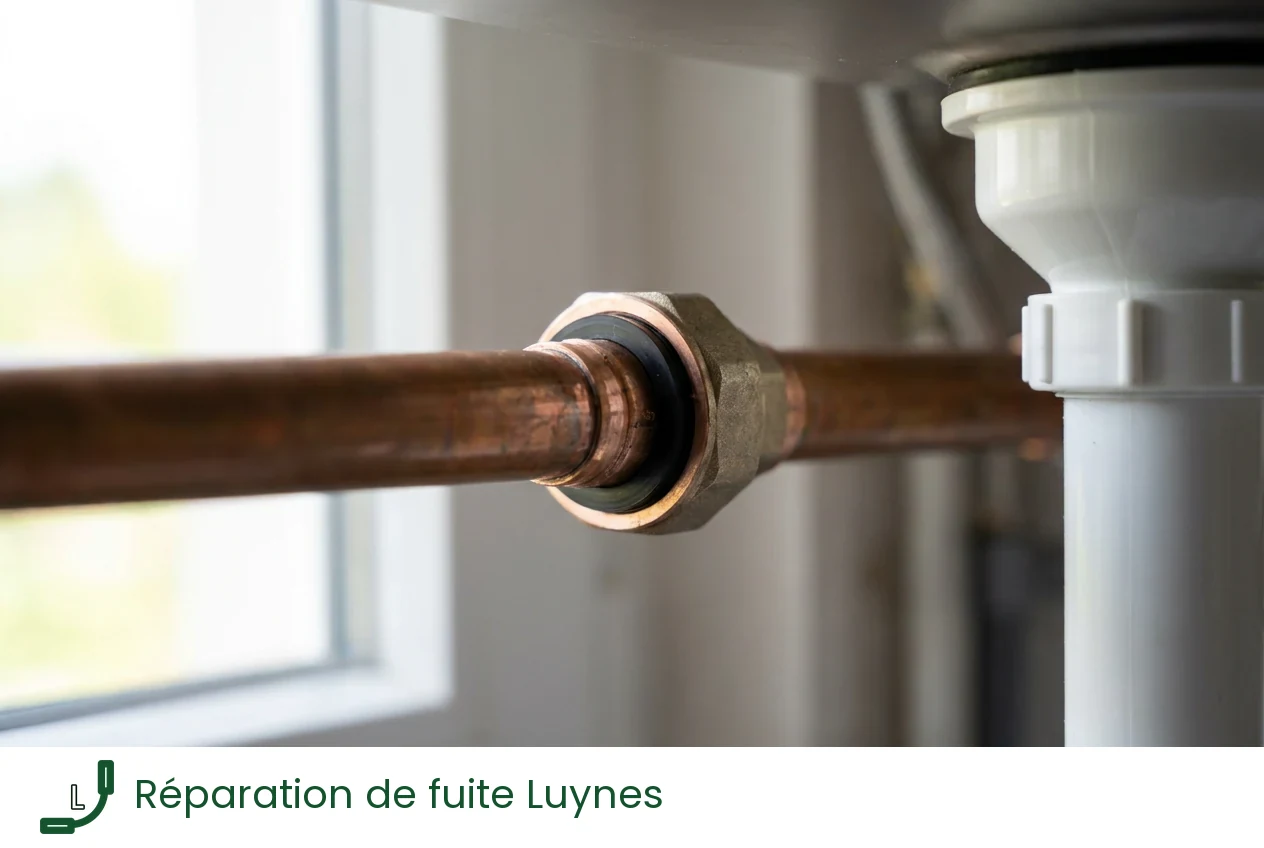 Réparation de fuite à Luynes
