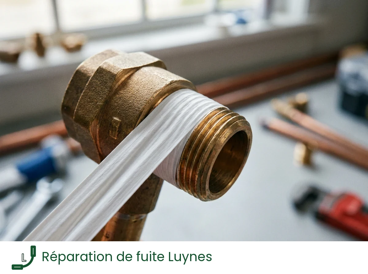 Réparation de fuite à Luynes